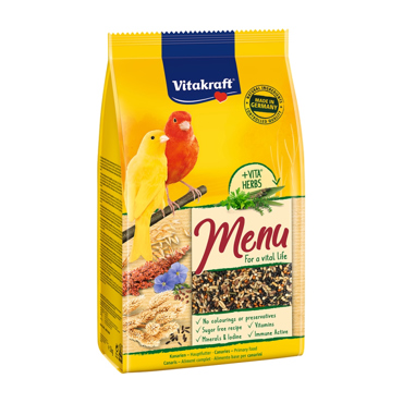 Menu Vitalr Βασική τροφή για καναρίνια 1Kg